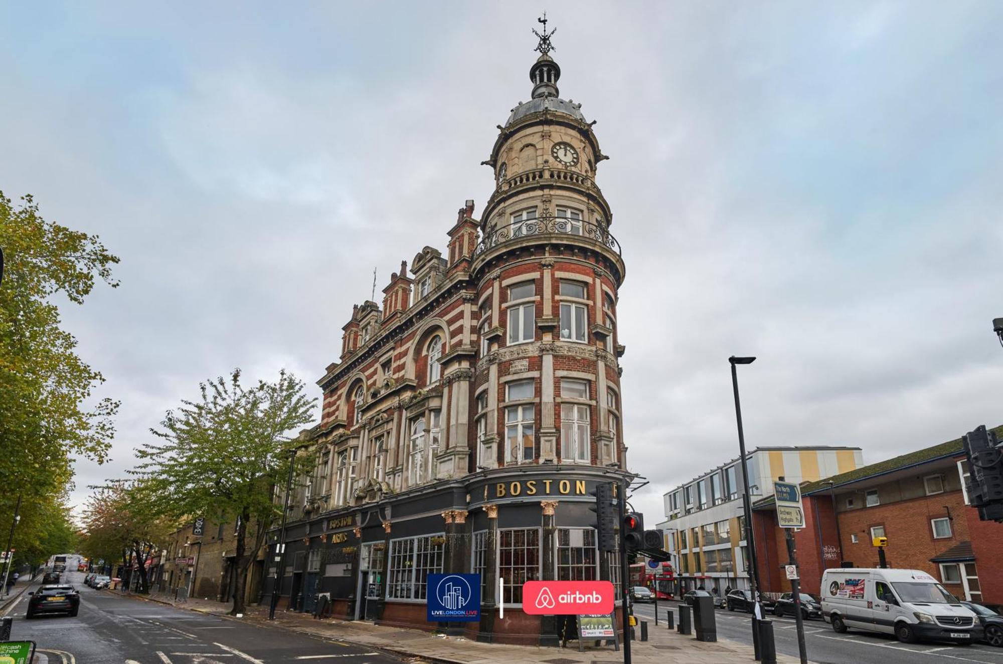 Last-Minute Specials L Sleeps Up To 4 Guests L One-Bedroom Apartment With King Bed And High Ceilings Near Camden By Live London Short Lets & Serviced Accommodation Exterior photo