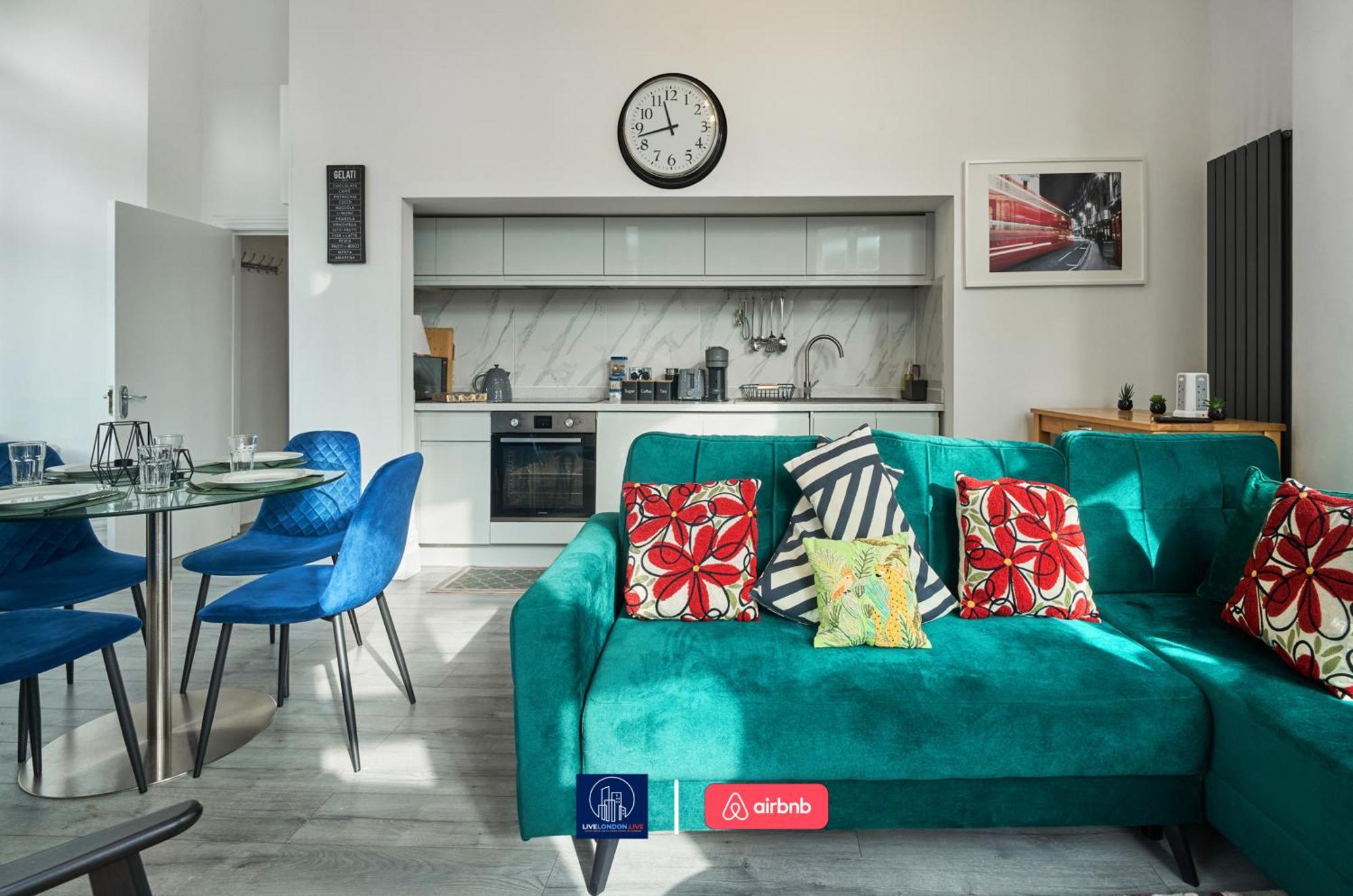 Last-Minute Specials L Sleeps Up To 4 Guests L One-Bedroom Apartment With King Bed And High Ceilings Near Camden By Live London Short Lets & Serviced Accommodation Exterior photo