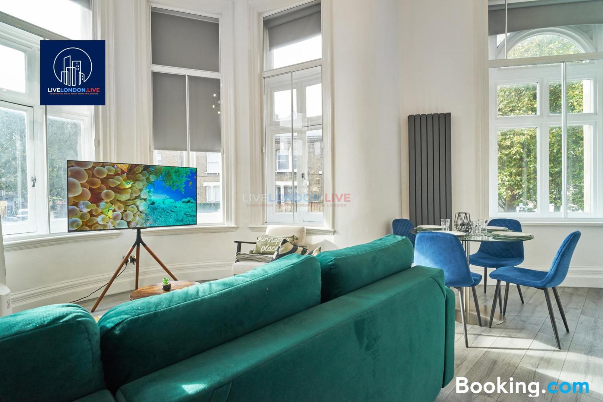 Last-Minute Specials L Sleeps Up To 4 Guests L One-Bedroom Apartment With King Bed And High Ceilings Near Camden By Live London Short Lets & Serviced Accommodation Exterior photo